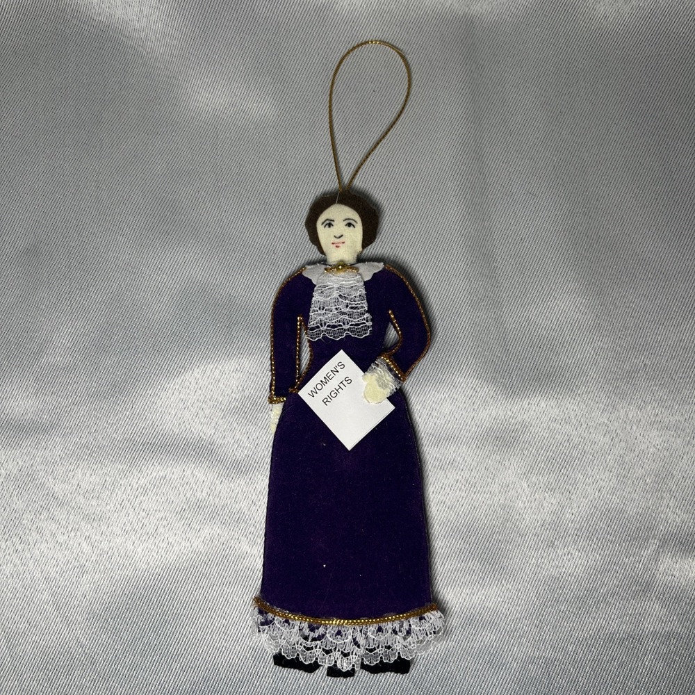 Susan B Anthony Christmas ornament National Archives Vintage‎